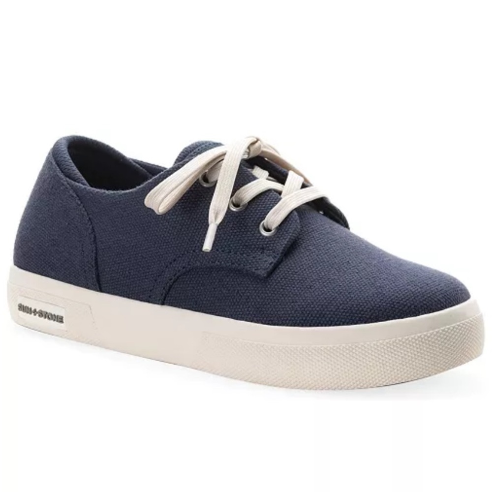 Sun + Stone Boys Kiva Sneaker with wipe clean material